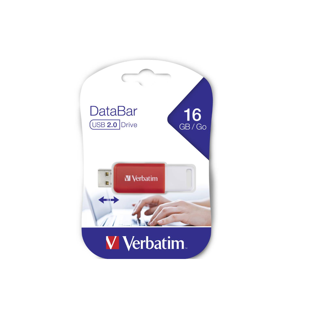 VERBATIM memorijski stick 16 GB crveni