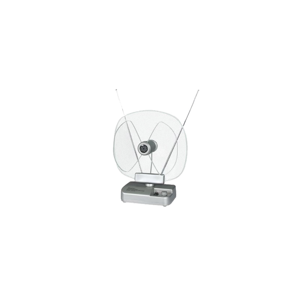 FALCOM antena sobna sa pojačalom UHF/VHF, srebrna