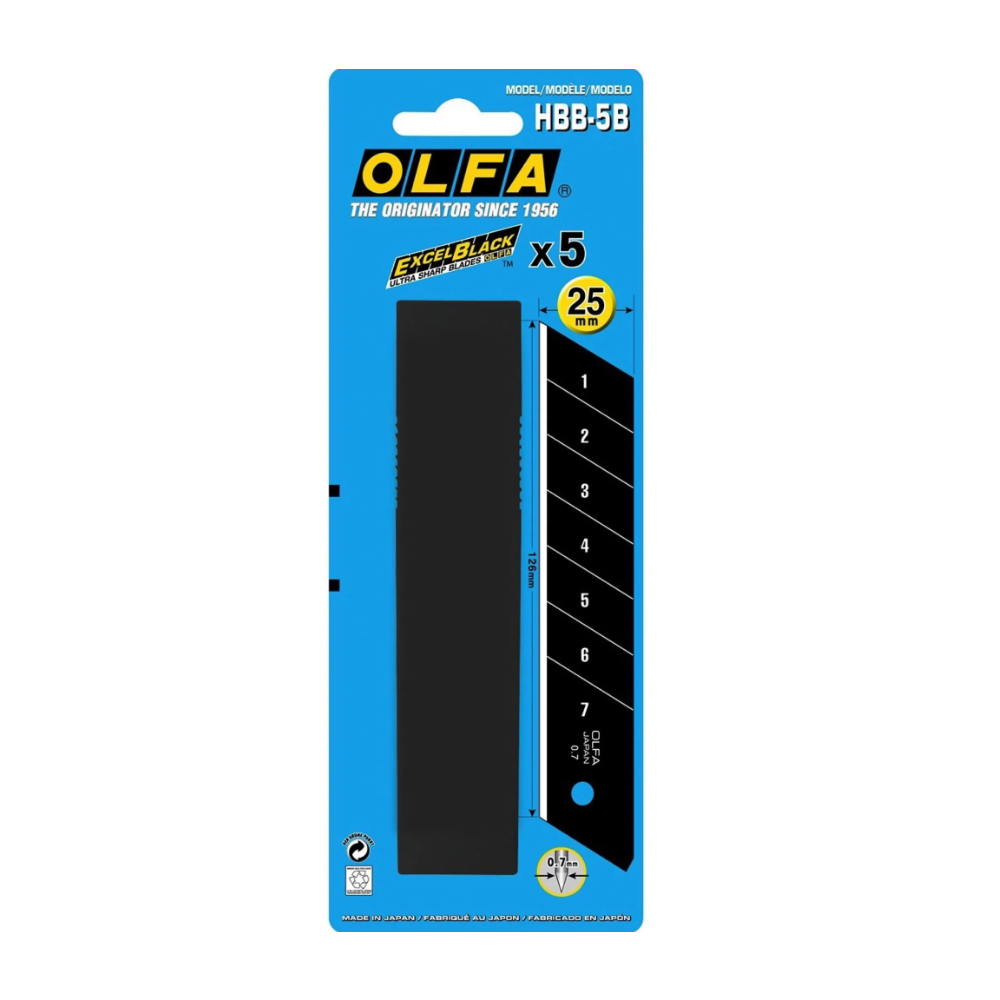 OLFA oštrica 25MM crna HBB-5B | centrumshop.ba