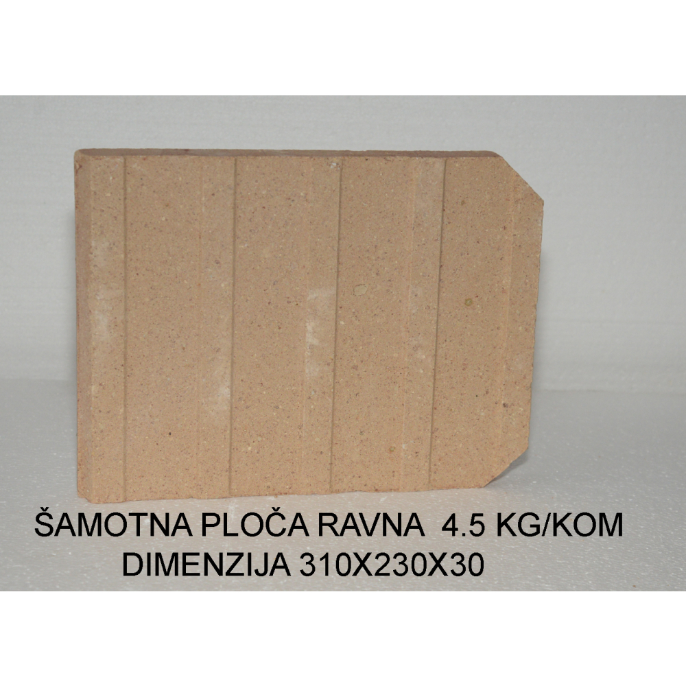 CIGLA šamotna alfa ravna