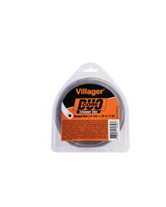 VILLAGER silk za trimer 2,7 mm x 68 m okrugli Duo Core