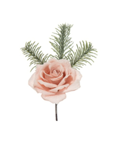 RUŽA dekorativna puder roza 25cm