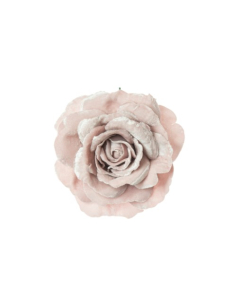 RUŽA dekorativna puder roza 17cm