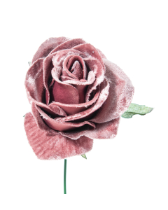 RUŽA dekorativna lila 16cm