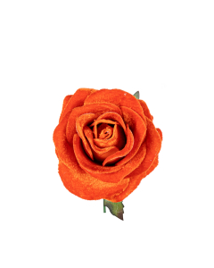 RUŽA dekorativna narandžasta 16cm