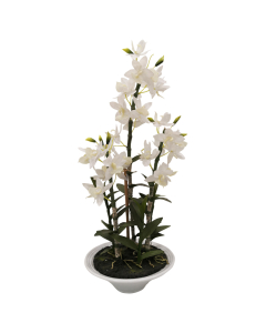 BILJKA umjetna Orhideja Cycnochies H66cm