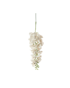 DEKORACIJA grana wisteria bijela 20cm