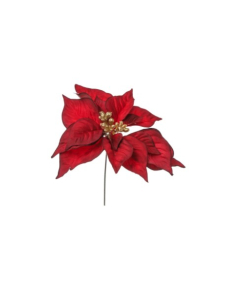 GRANA umjetna Božićna zvijezda crvena H18 cm