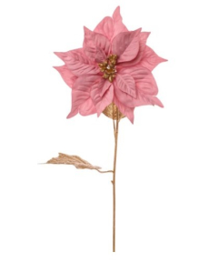 GRANA umjetna Božićna zvijezda pink-zlatna h-75 cm