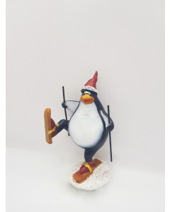 FIGURA pingvin skijaš 10 cm