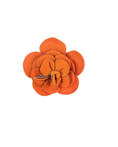 DEKORACIJA cvijet plišani narandžasti 30 cm