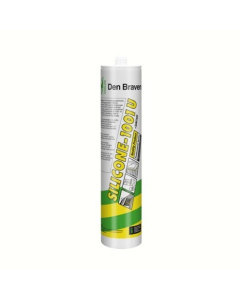 DEN BRAVEN silikon univerzalni bijeli 300ml
