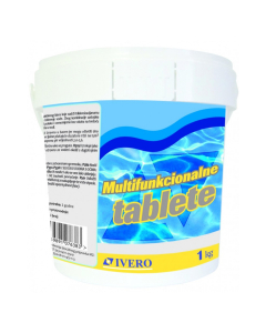 IVERO tablete hlor sa algicidom 1 kg