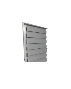 BOSFOR STIL zavjesa zebra mini sistem na kačenje (siva) 80x215cm