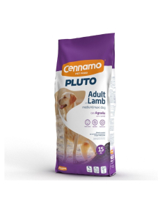 CENNAMO hrana za pse Pluto Adult med/maxi jagnjetina 15 kg