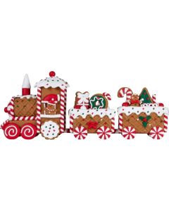 FIGURA vozić (gingerbread) 33 cm