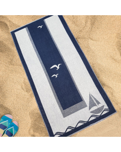 PEŠKIR za plažu Blue Ilussion-6 180x100cm
