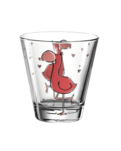 LEONARDO čaša za vodu flamingo Bambini 215ml