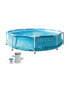 INTEX bazen Beachside 305 x 76 cm metalni okvir