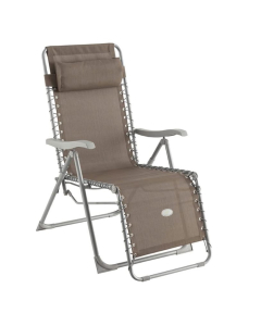 HESPERIDÉ stolica/ležaljka sklopiva smeđa 64x93x110cm