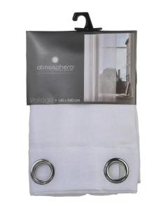 ATMOSPHERA zavjesa Fred 140x240cm bijela