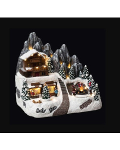 FÉÉRIC LIGHTS& CHRISTMAS svijetleća figura zimsko selo