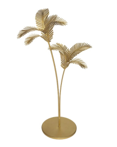 ATMOSPHERA figura palma zlatna H24cm