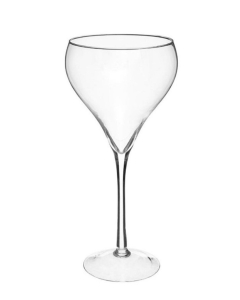 ATMOSPHERA vaza staklena u obliku čaše H50 Romance