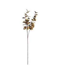 ATMOSPHERA ukrasna grana eukaliptusa zlatna 76cm