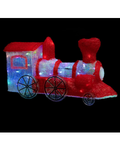 FÉÉRIC LIGHTS& CHRISTMAS figura lokomotiva svijetleća 90 led sijalica 36 cm