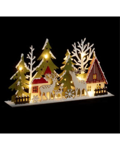 FÉÉRIC LIGHTS& CHRISTMAS novogodišnja figura svijetleće selo