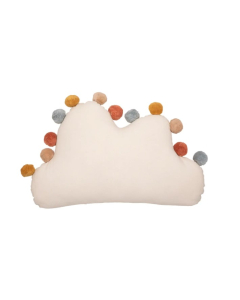 ATMOSPHERA jastuk oblak sa pompon kuglicama 30 x 50 cm