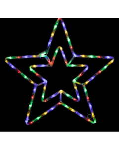 FÉÉRIC LIGHTS & CHRISTMAS zvijezda svjetleća multi L72 H55cm