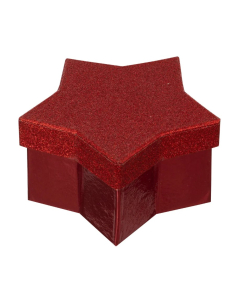 FÉÉRIC LIGHTS & CHRISTMAS kutija crvena zvijezda 9,5 cm