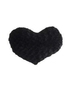 ATMOSPHERA jastuk srce crno 28 x 36 cm
