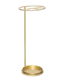 ATMOSPHERA držač kišobrana sa tanjirićem boje zlata 23x60cm