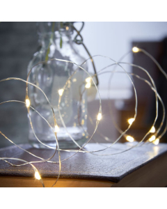 FÉÉRIC LIGHTS & CHRISTMAS lampice 2m sa 20 LED toplo bijelih sijalica