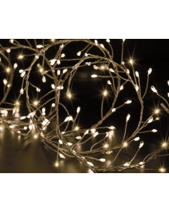 FÉÉRIC LIGHTS & CHRISTMAS lampice 10m, 800 toplo bijelih sijalica na spiralnom lancu