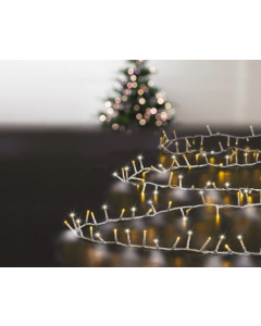 FÉÉRIC LIGHTS & CHRISTMAS lampice 12m sa 500 toplo hladno bijelih LED sijalica
