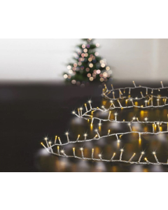 FÉÉRIC LIGHTS & CHRISTMAS lampice 18m sa 750 toplo i hladno bijelih LED sijalica