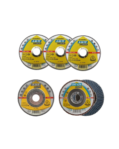 KLINGSPOR promo set- 3 rezne ploče, 1 LBD disk, 1 brusna ploča