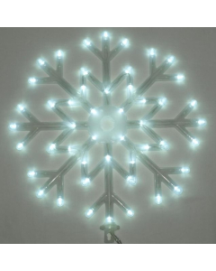 LAMPICE LED svjetleća pahulja 40 x 40 cm