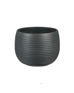SCHEURICH saksija ukrasna Graphite stone fi18cm