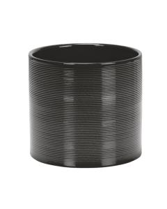 SCHEURICH saksija ukrasna Glass grey fi19cm