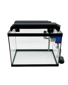 AKVARIJUM stakleni crni 60x39x35cm