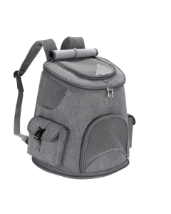 TRANSPORTNA torba za psa siva 34x29x39cm