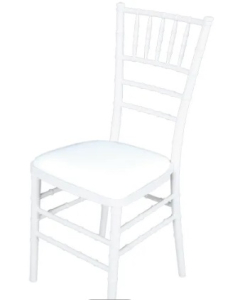 Bijela metalna stolica