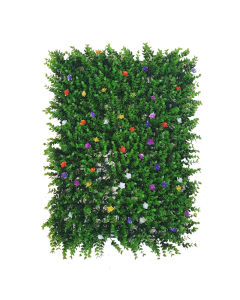 DEKORACIJA umjetno zelenilo sa cvjetićima 40x60