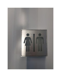 LED znak WC muško ženski