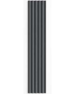 STRONGPRO panel dekorativni polu oblik crni 2900x160x14mm